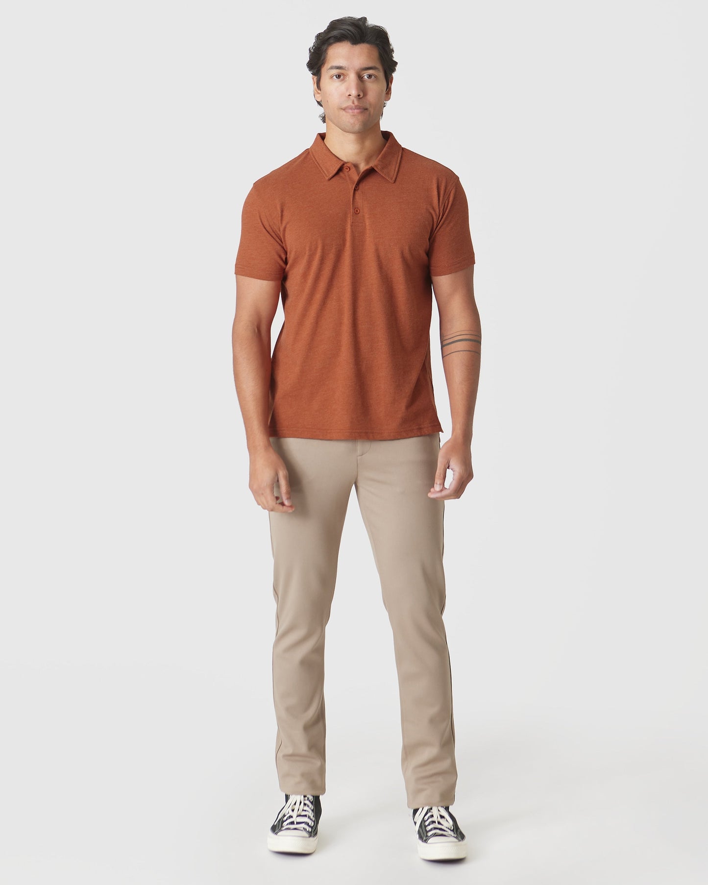 Heather Gingersnap Mane Classic Polo