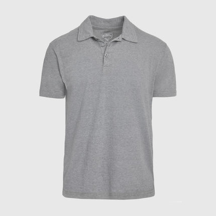 True Classic Men’s Classic Short Sleeve Polo Shirt – Premium Comfort Fit for Everyday Wear, Workwear, or Blue Collar Men Gifts