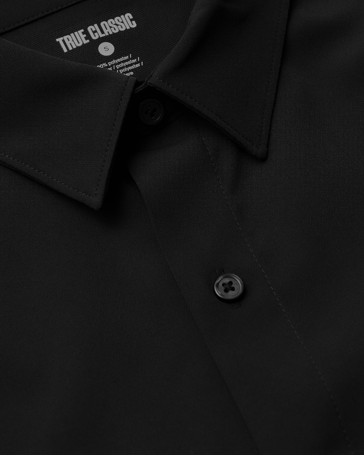 All Black Short Sleeve Performance Dress Shirt 2-Pack