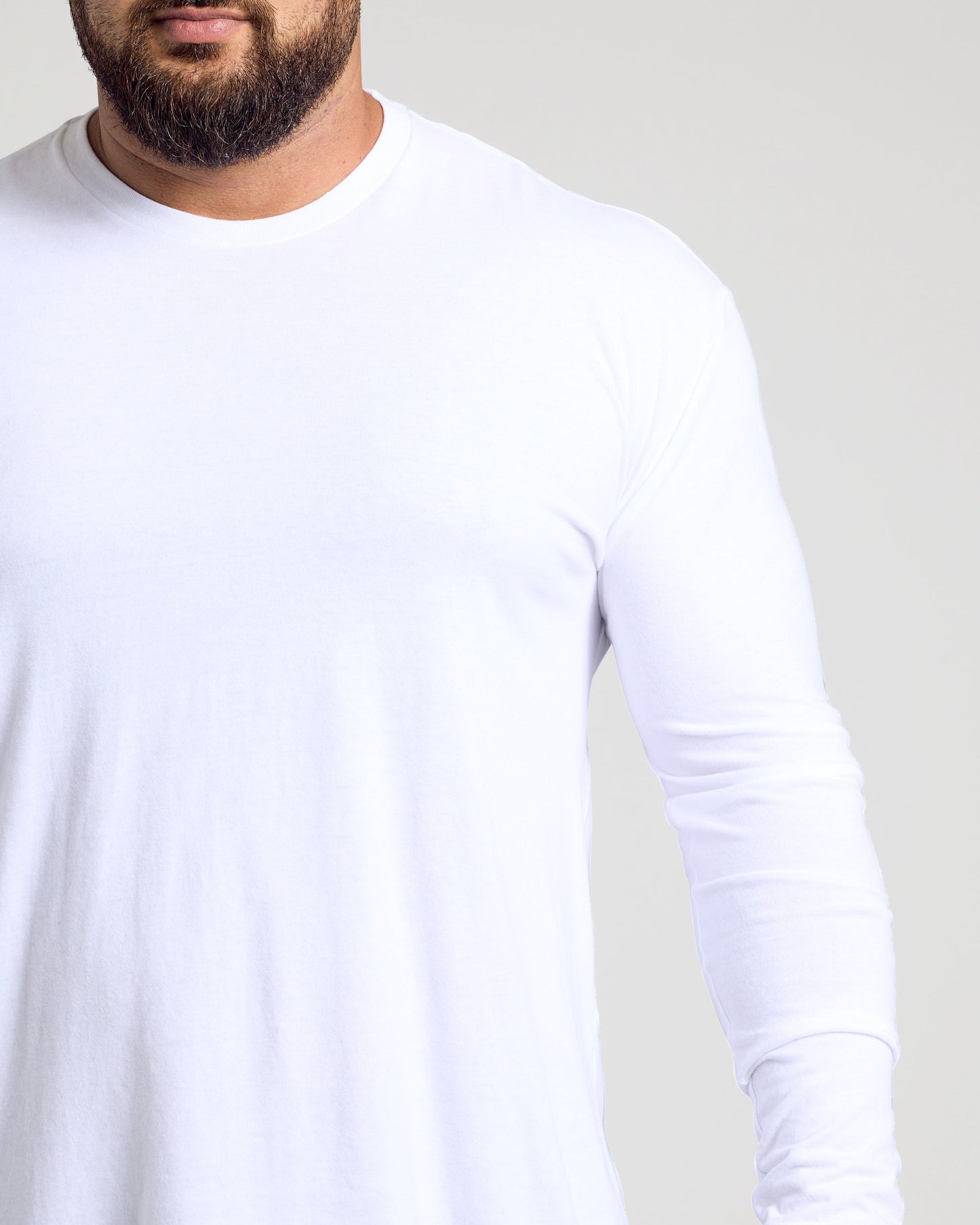Black & White Long Sleeve Crew Neck 2-Pack