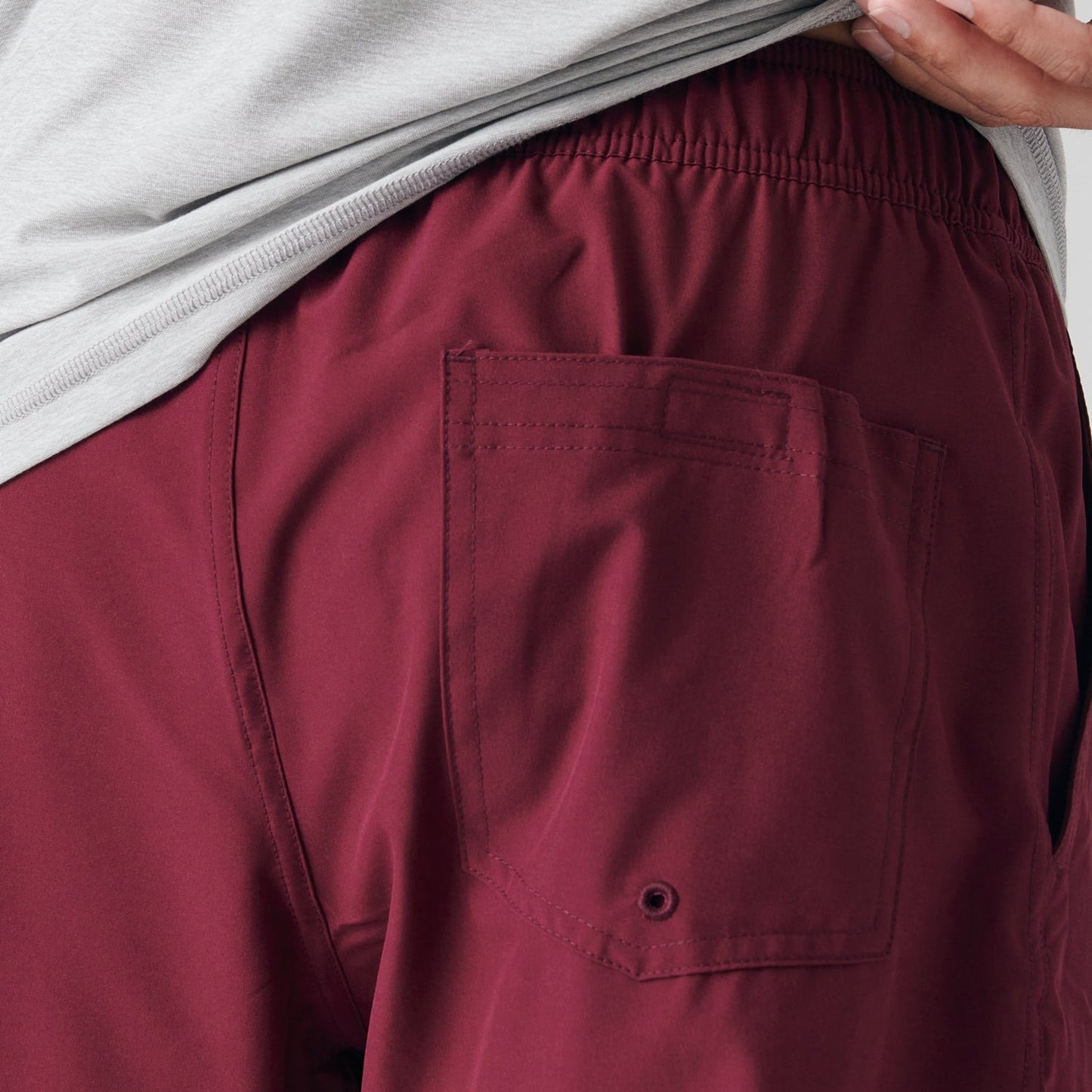 Burgundy Active Performance Short Outlet