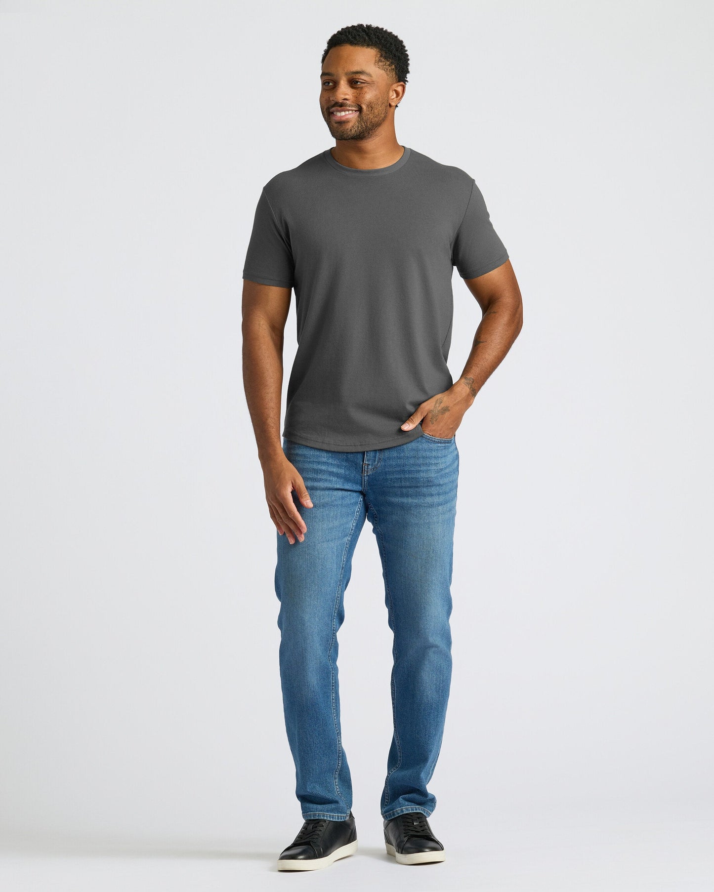 Classic Curved Hem Crew 6-Pack