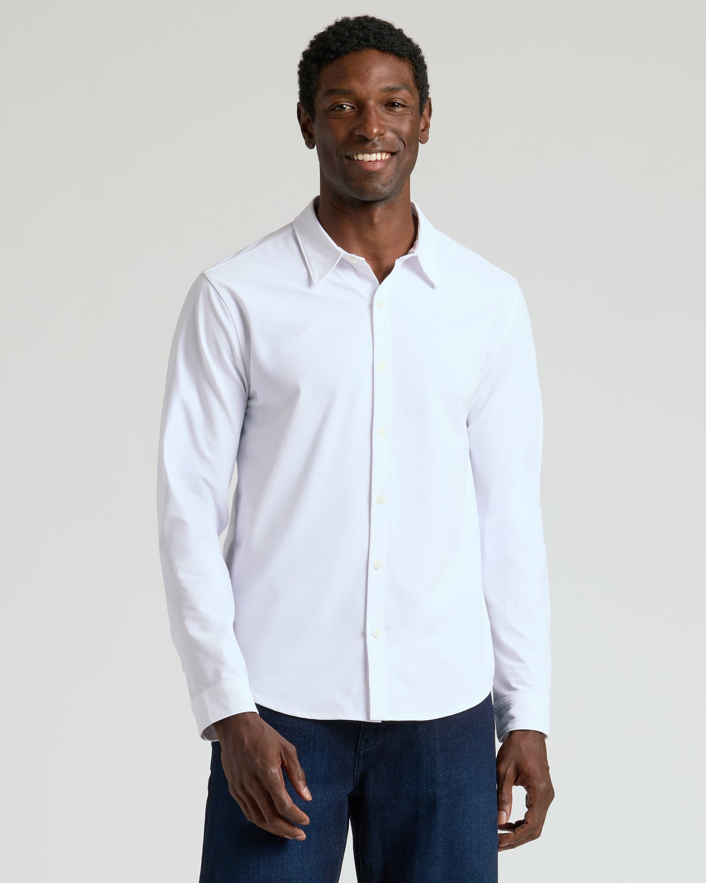Standard Long Sleeve Modern Knit Oxford 3-Pack