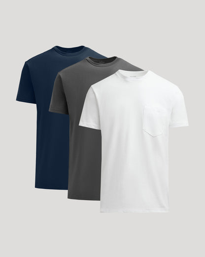 Heavyweight Pocket Crew 3-Pack