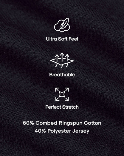 All Black Crew 2-Pack
