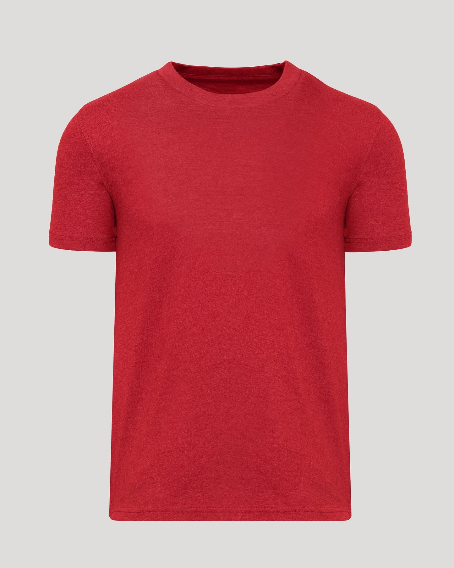 Dark Heather Lava Short Sleeve Crew Neck Tee