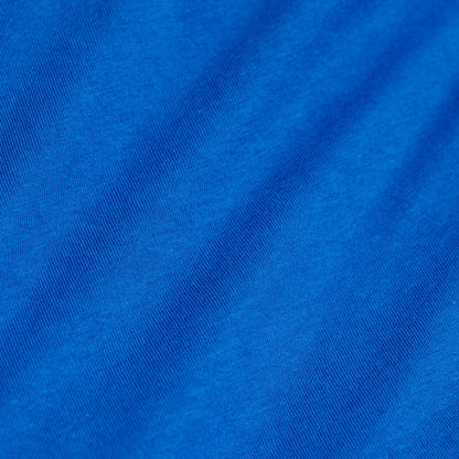 Electric Blue Short Sleeve Crew Neck Tee