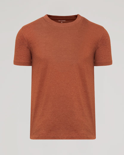 Heather Gingersnap Classic Crew Neck