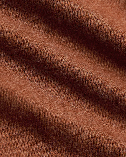 Heather Gingersnap Classic Crew Neck