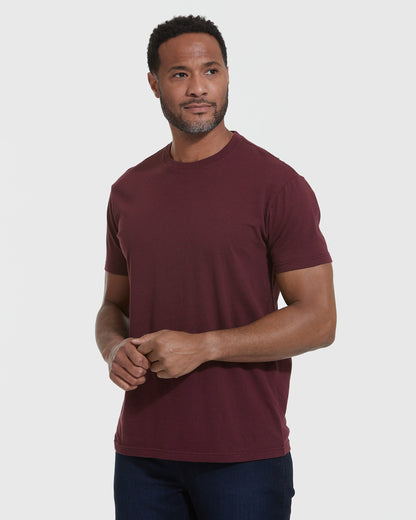 Mahogany Crew Neck T Shirt