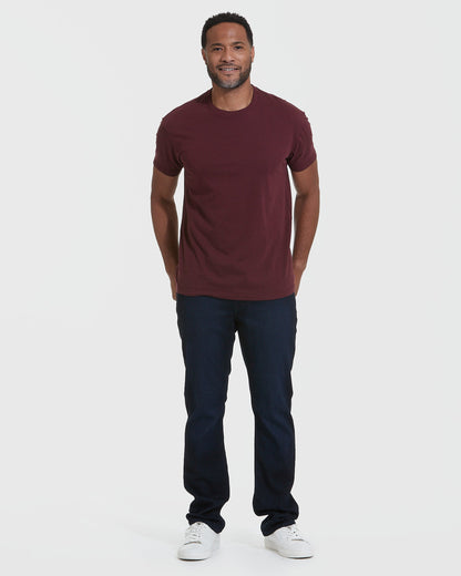 Mahogany Crew Neck T Shirt