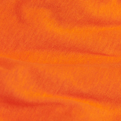 Orange Short Sleeve Crew Neck Tee