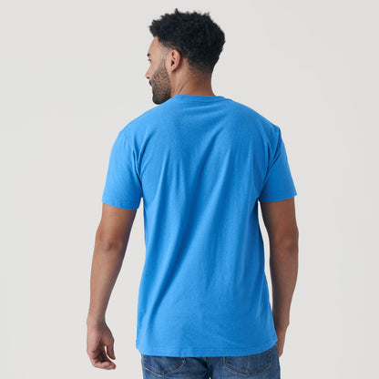 Periwinkle Blue Short Sleeve Crew Neck Tee