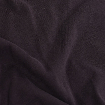 Dark Purple Short Sleeve Crew Neck Tee