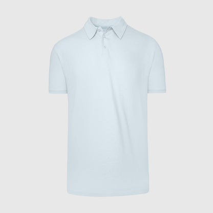Blue Quartz Short Sleeve Polo