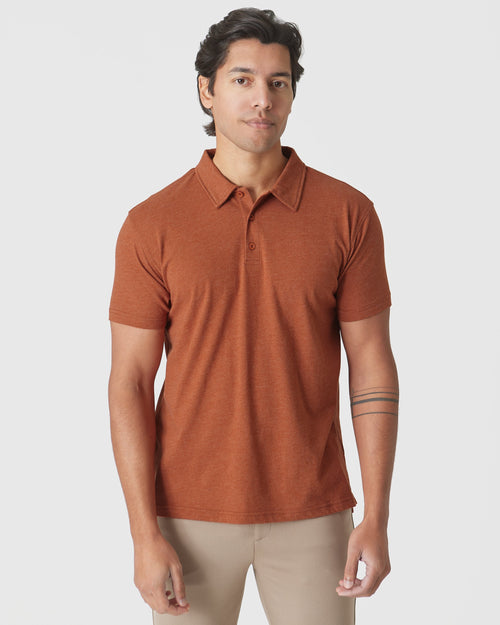 Heather Gingersnap Mane Classic Polo