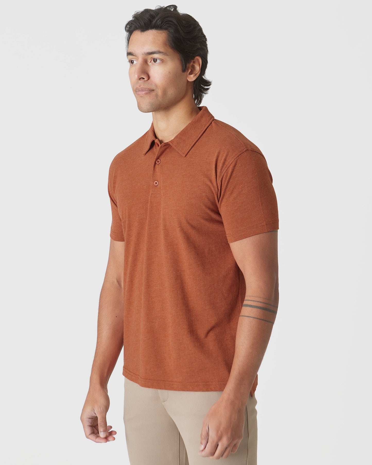 Heather Gingersnap Mane Classic Polo