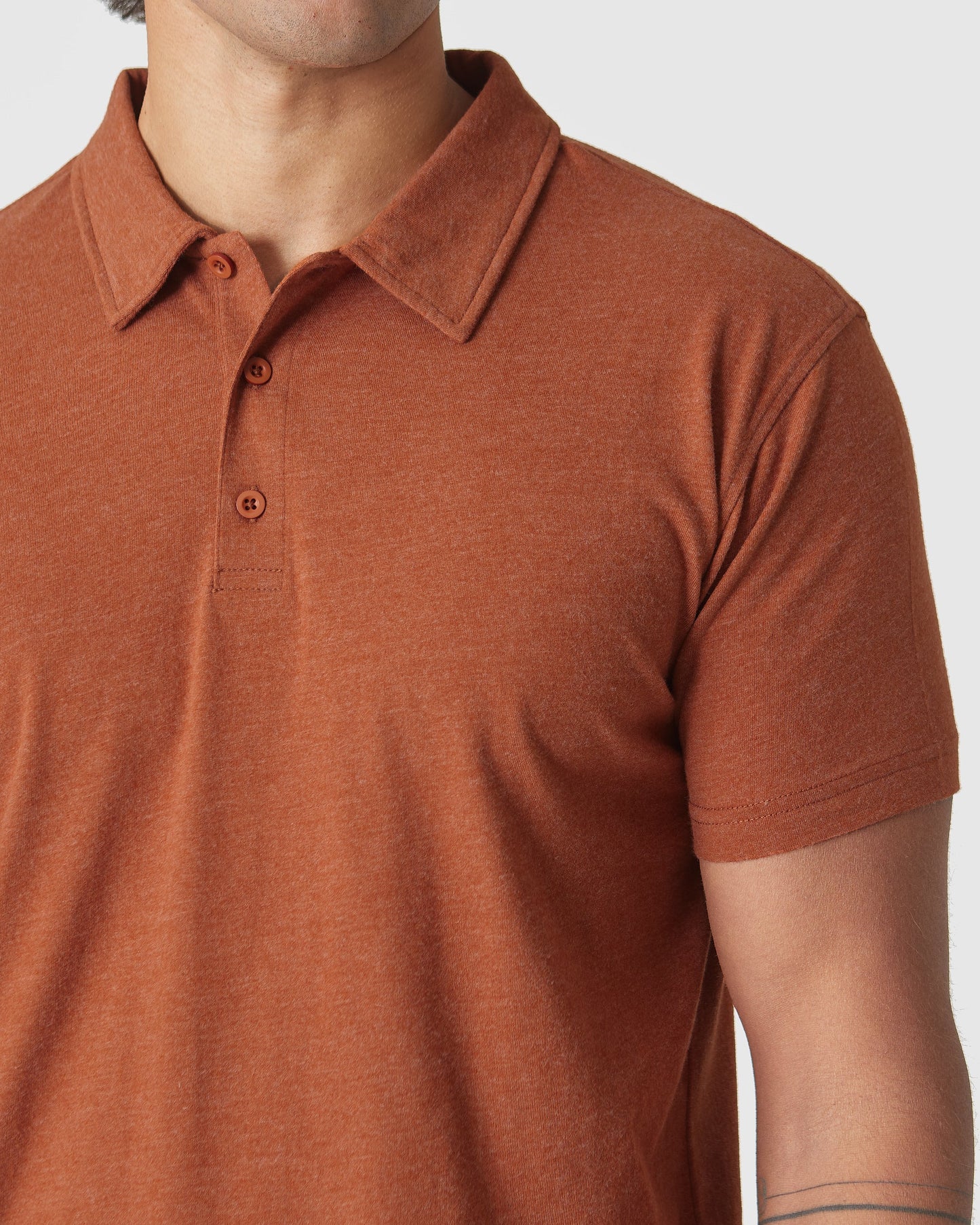 Heather Gingersnap Mane Classic Polo