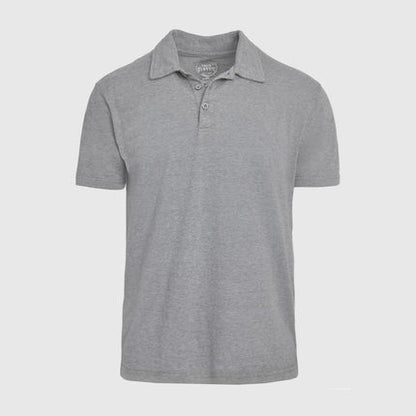 True Classic Men’s Classic Short Sleeve Polo Shirt – Premium Comfort Fit for Everyday Wear, Workwear, or Blue Collar Men Gifts