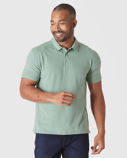 Glacial Short Sleeve Polo 3-Pack