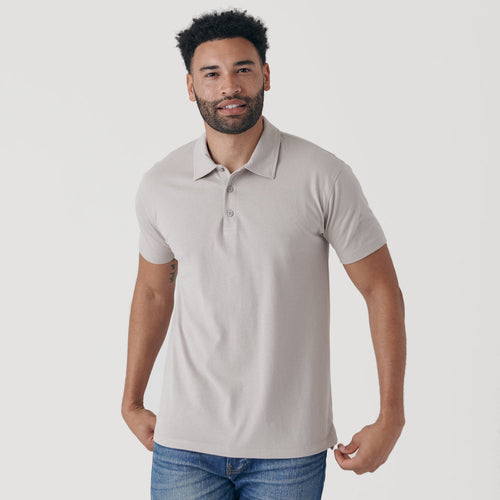 Light Gray Classic Polo