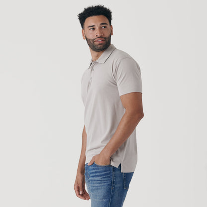 Light Gray Classic Polo
