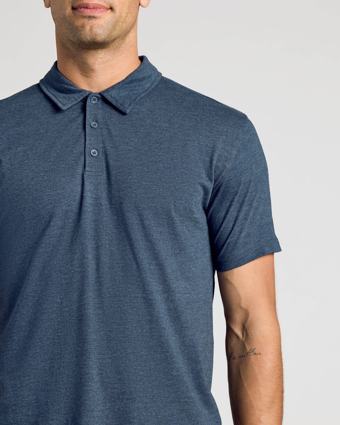 Heather Polo 3-Pack
