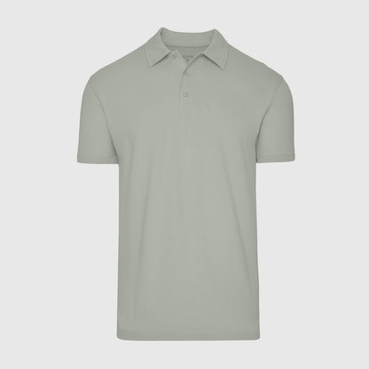 Slate Green Short Sleeve Polo