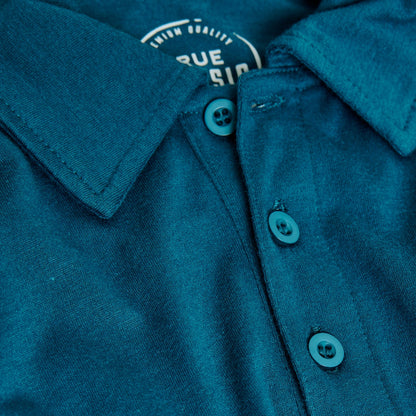Teal Short Sleeve Polo