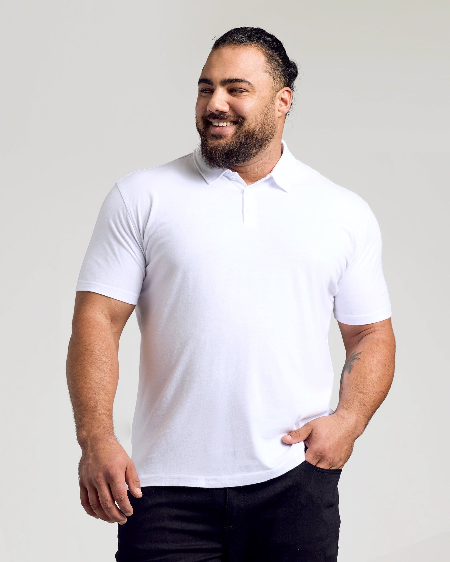 The Light Indigo Short Sleeve Polo 3-Pack