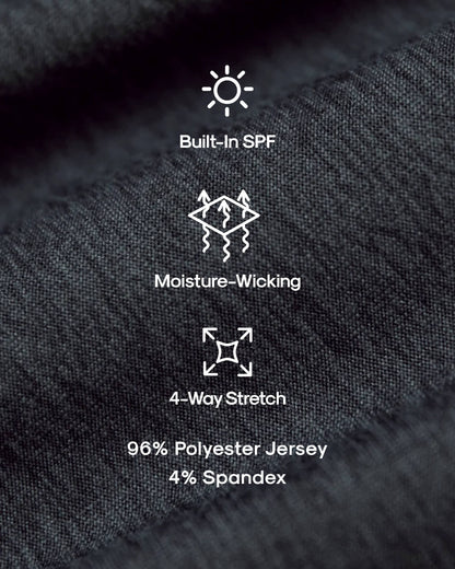 The Heather Color Active Crew Neck T-Shirt 3-Pack