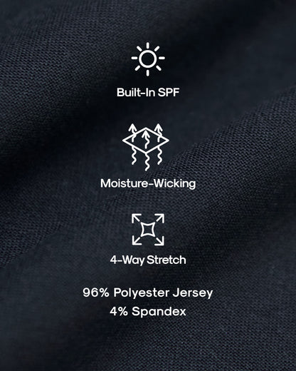Navy & Black Active Crew 2-Pack