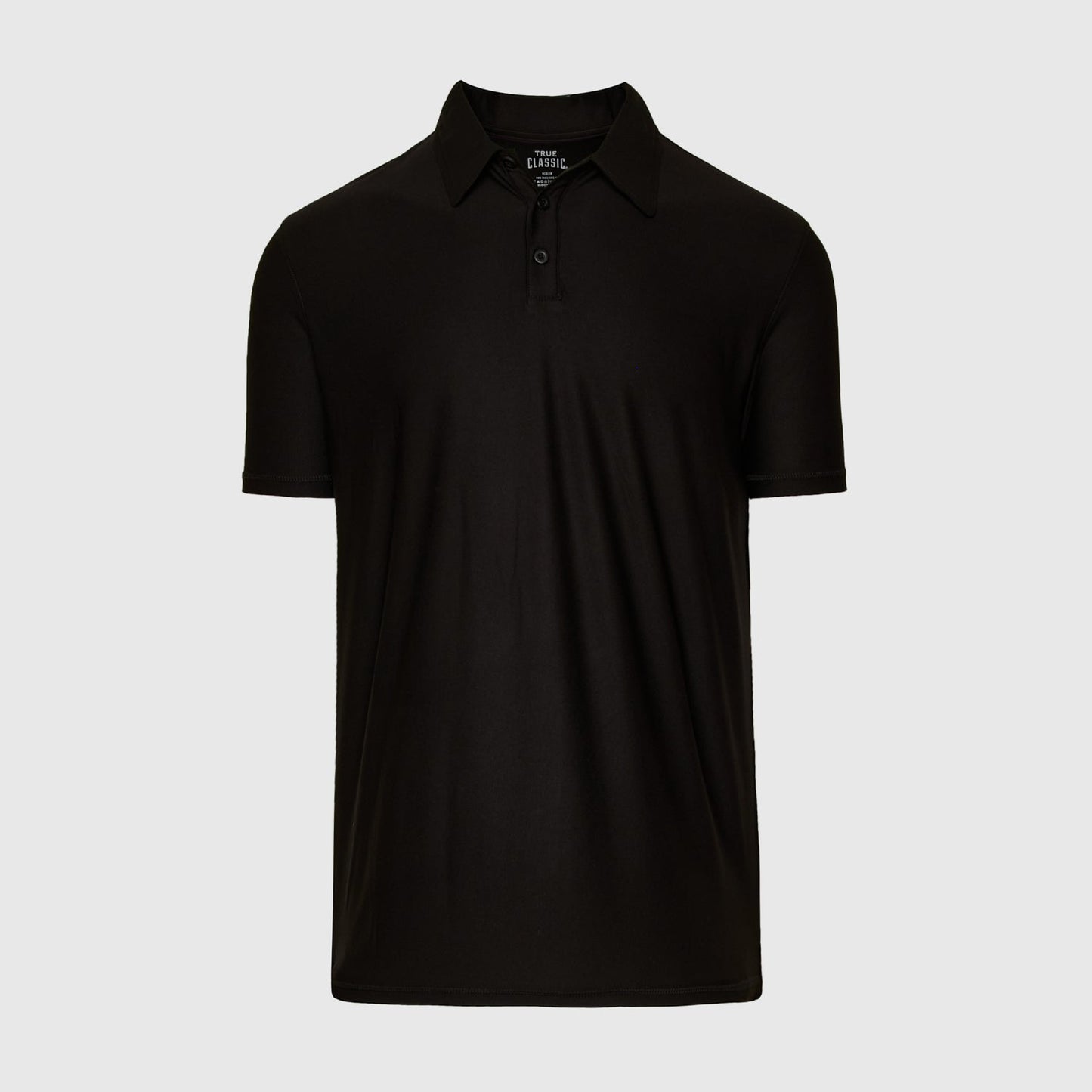 True Classic Men’s Active Short Sleeve Polo - Moisture Wicking Golf Shirt with Stretch Fit, Casual Menswear for Workwear, Blue Collar, or Gifts