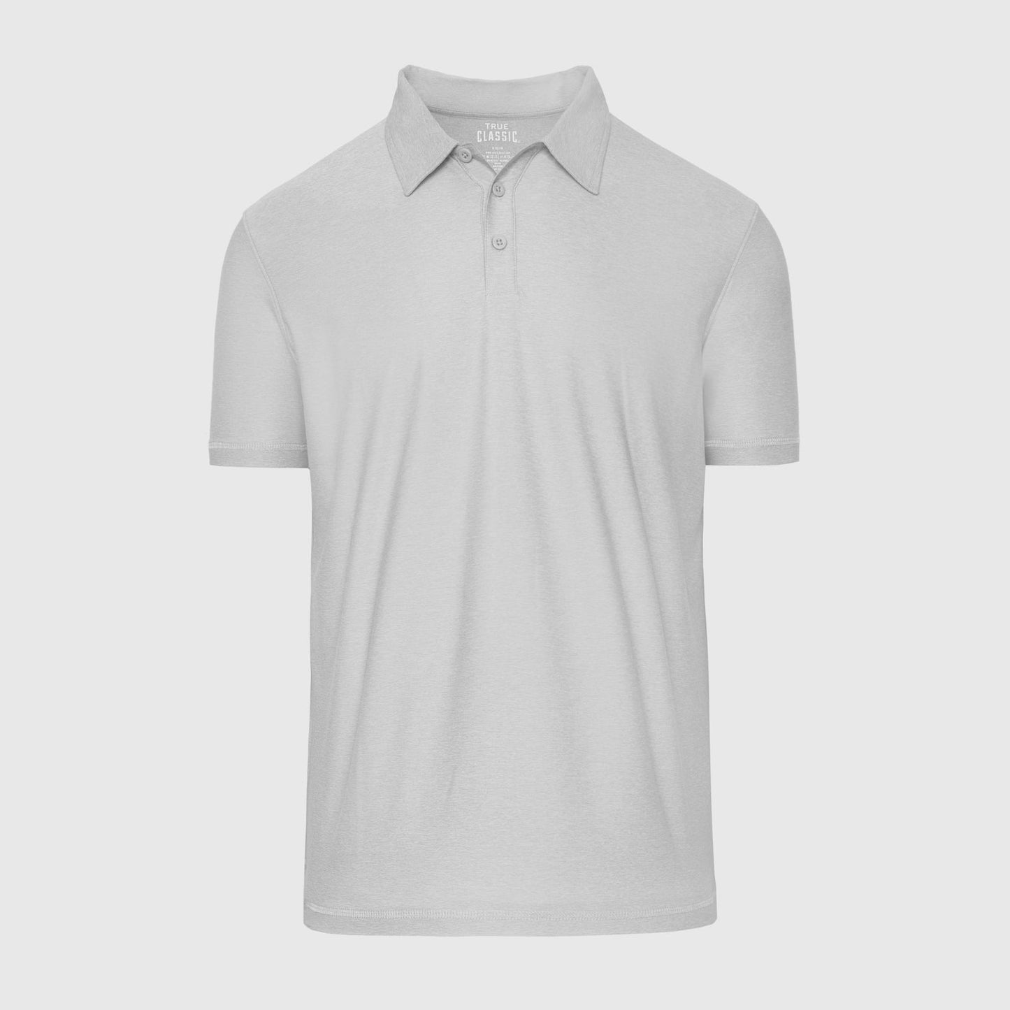 True Classic Men’s Active Short Sleeve Polo - Moisture Wicking Golf Shirt with Stretch Fit, Casual Menswear for Workwear, Blue Collar, or Gifts