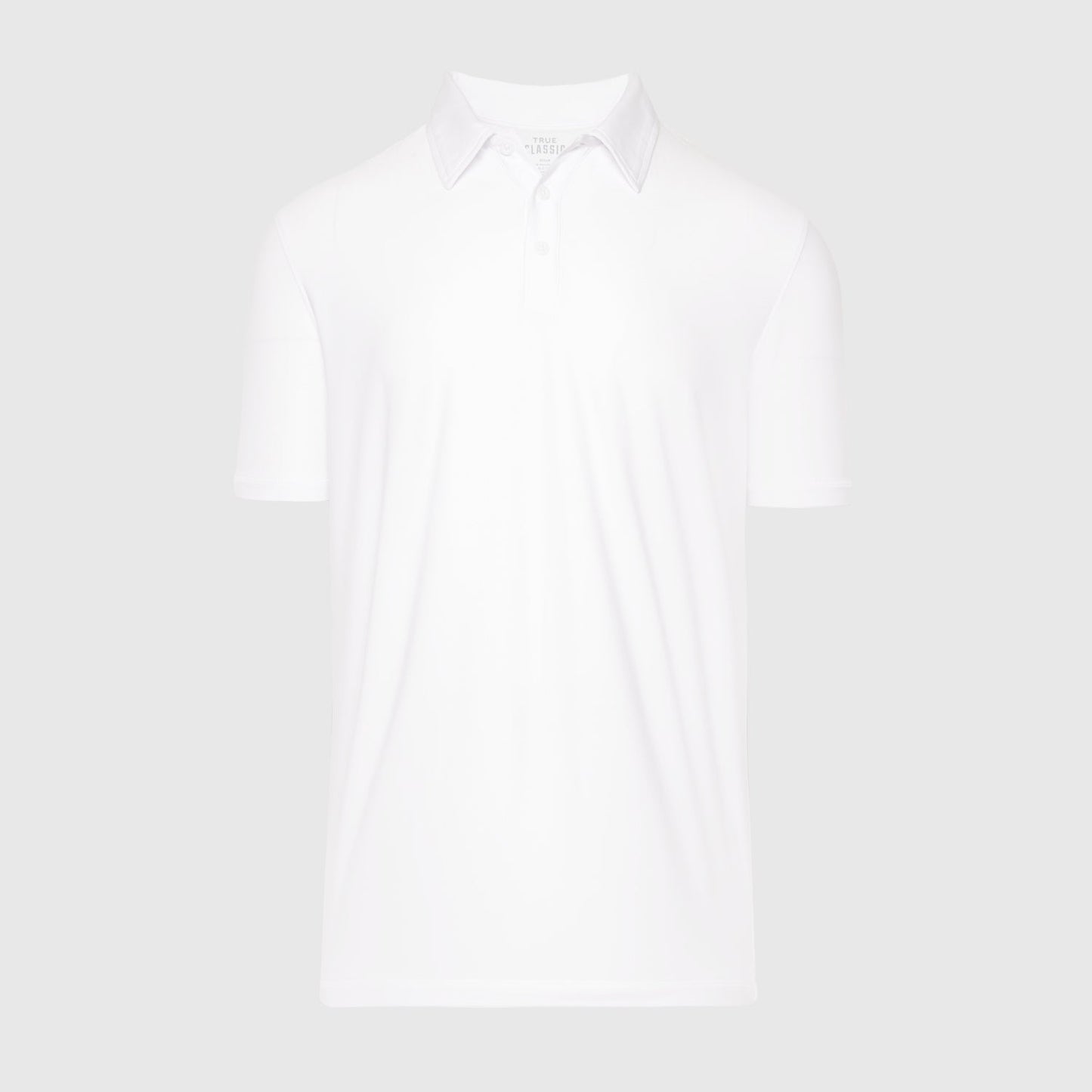 True Classic Men’s Active Short Sleeve Polo - Moisture Wicking Golf Shirt with Stretch Fit, Casual Menswear for Workwear, Blue Collar, or Gifts