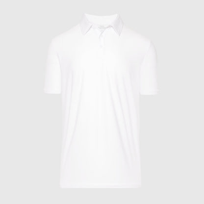 True Classic Men’s Active Short Sleeve Polo - Moisture Wicking Golf Shirt with Stretch Fit, Casual Menswear for Workwear, Blue Collar, or Gifts
