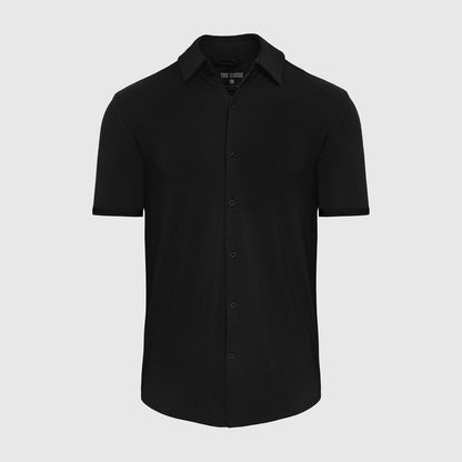 True Classic Men’s Knit Shirt – Tailored Cotton Stretch Fit, Soft Tagless Short Sleeve Polo Style for Casual, Streetwear, or Workwear Looks