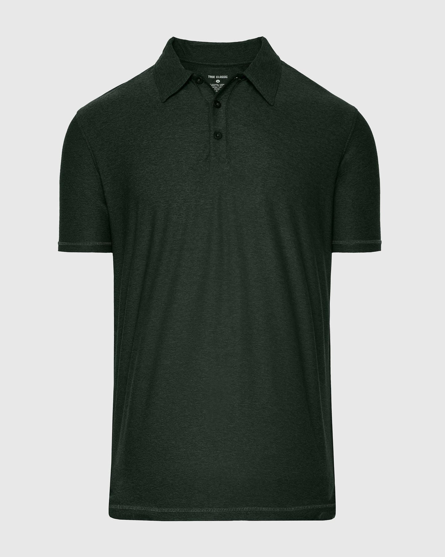 True Classic Men’s Active Short Sleeve Polo - Moisture Wicking Golf Shirt with Stretch Fit, Casual Menswear for Workwear, Blue Collar, or Gifts