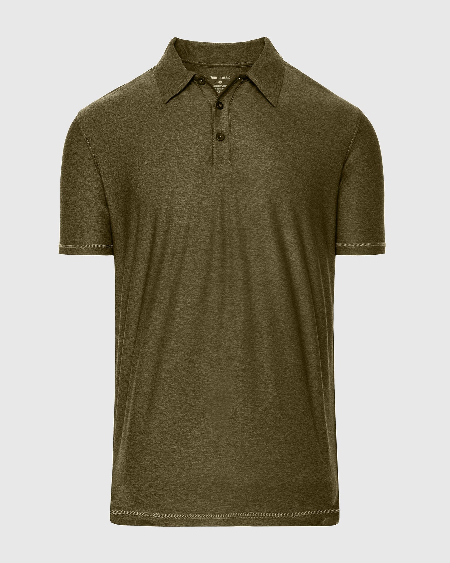 True Classic Men’s Active Short Sleeve Polo - Moisture Wicking Golf Shirt with Stretch Fit, Casual Menswear for Workwear, Blue Collar, or Gifts