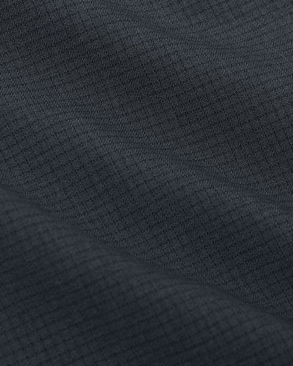 Heather Navy Short Sleeve Ripstop Commuter Shirt 1