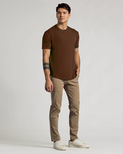 Seasonal Classic Curved Hem Crew Neck 3-Pack