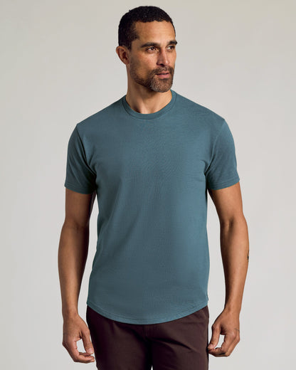 Classic Curved Hem Crew 6-Pack