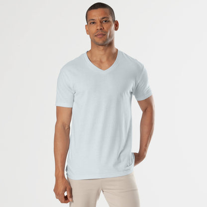 Blue Quartz V-Neck Tee