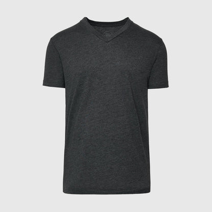 True Classic Men’s V-Neck T Shirt – Soft Cotton Blend Fit, Tailored Short Sleeve Tee for Everyday, Streetwear, or Layered Looks