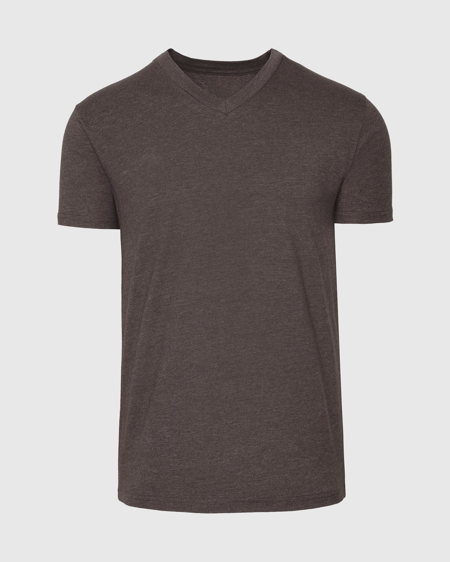 Heather Dark Oak Classic V-Neck