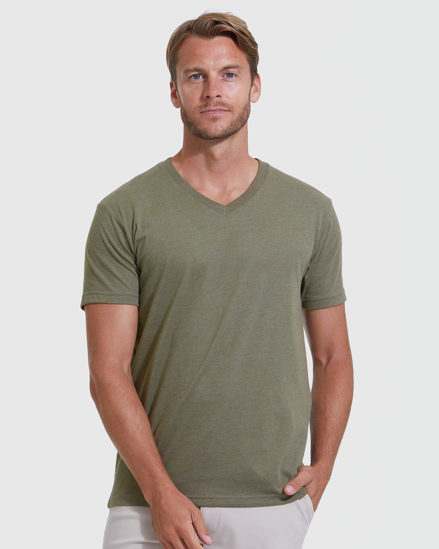 Carbon Green Classic V-Neck 6-Pack
