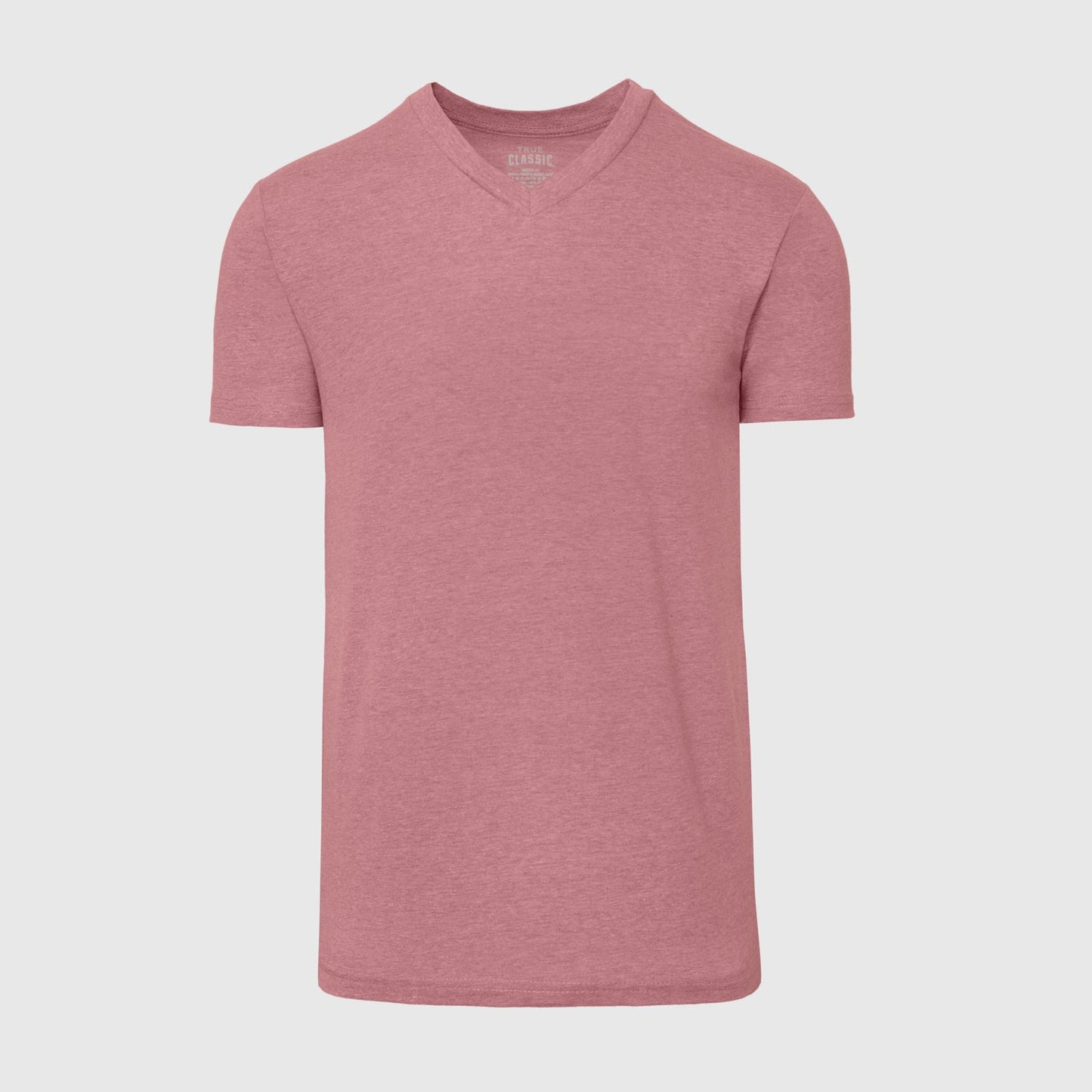 Heather Crimson V-Neck Tee