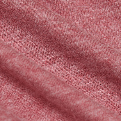 Heather Crimson V-Neck Tee