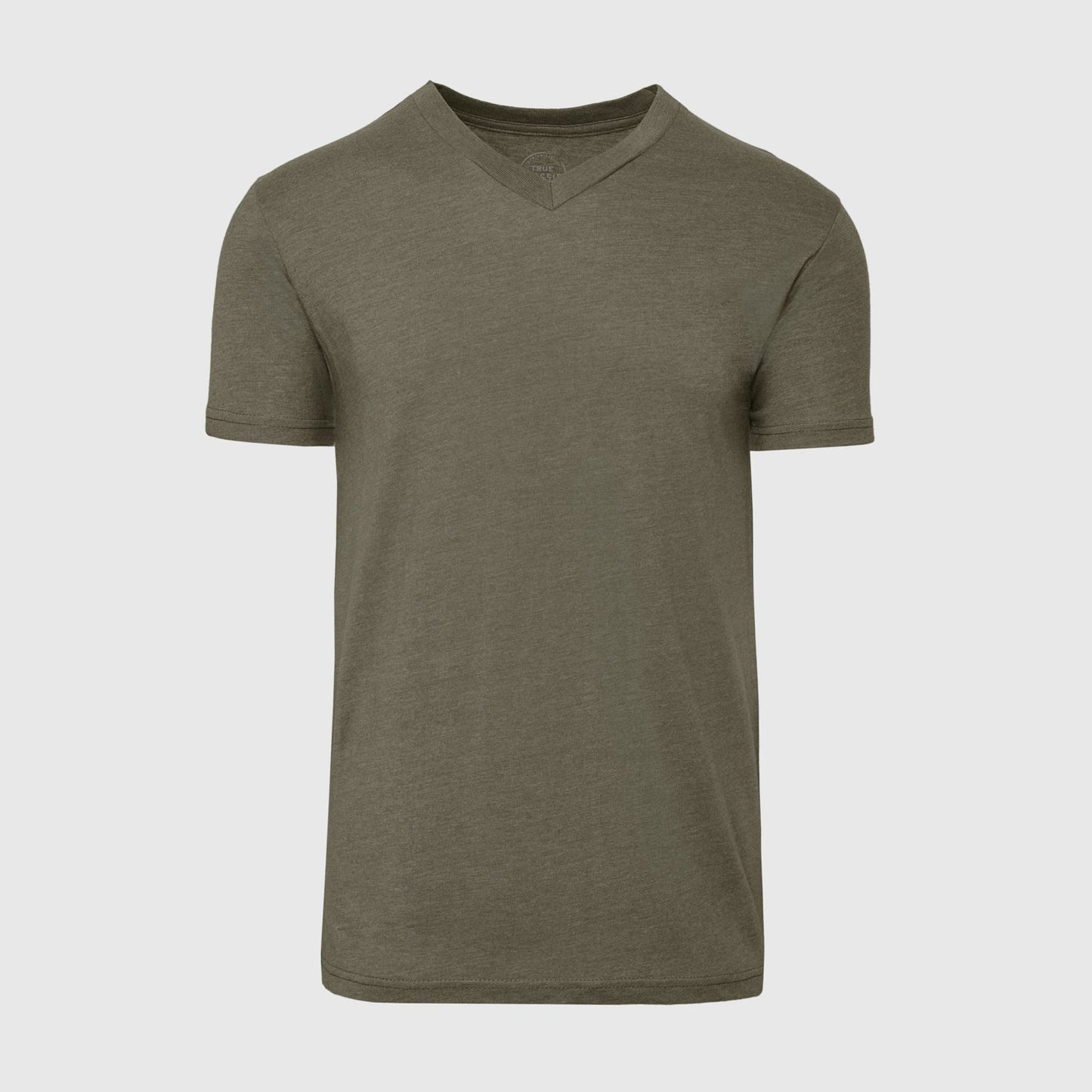 True Classic Men’s V-Neck T Shirt – Soft Cotton Blend Fit, Tailored Short Sleeve Tee for Everyday, Streetwear, or Layered Looks