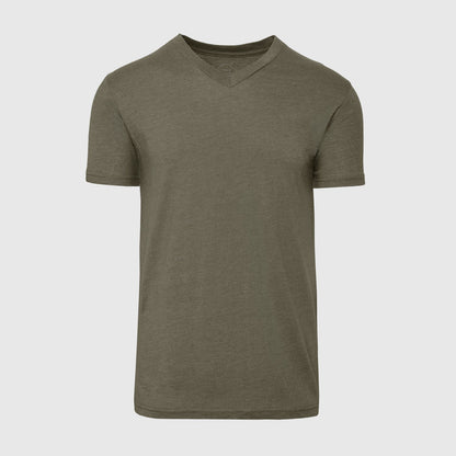 True Classic Men’s V-Neck T Shirt – Soft Cotton Blend Fit, Tailored Short Sleeve Tee for Everyday, Streetwear, or Layered Looks